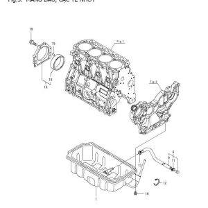3. Máng dầu, cacte nhớt