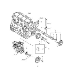7. Trục cam & Bánh răng dẫn động