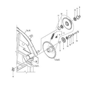 17. Bệ đỡ sa bơi