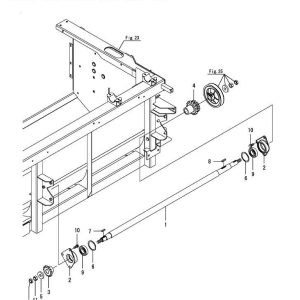 15. Trục truyền động hàm cắt
